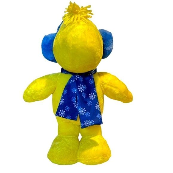 Peanuts Woodstock Snowflake Scarf Headphones Standing Plush 19” - Picture 3 of 16
